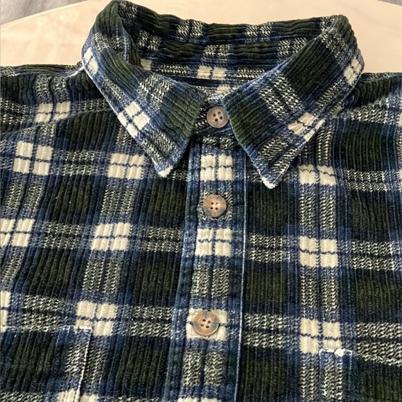 Fieldmaster Corduroy Plaid Button Down Shirt. - Picture 8 of 14
